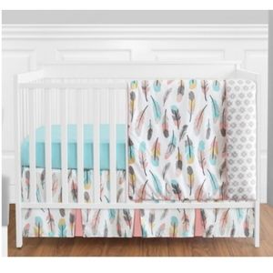 Sweet JoJo Designs Crib Bedding Collection 4 piece